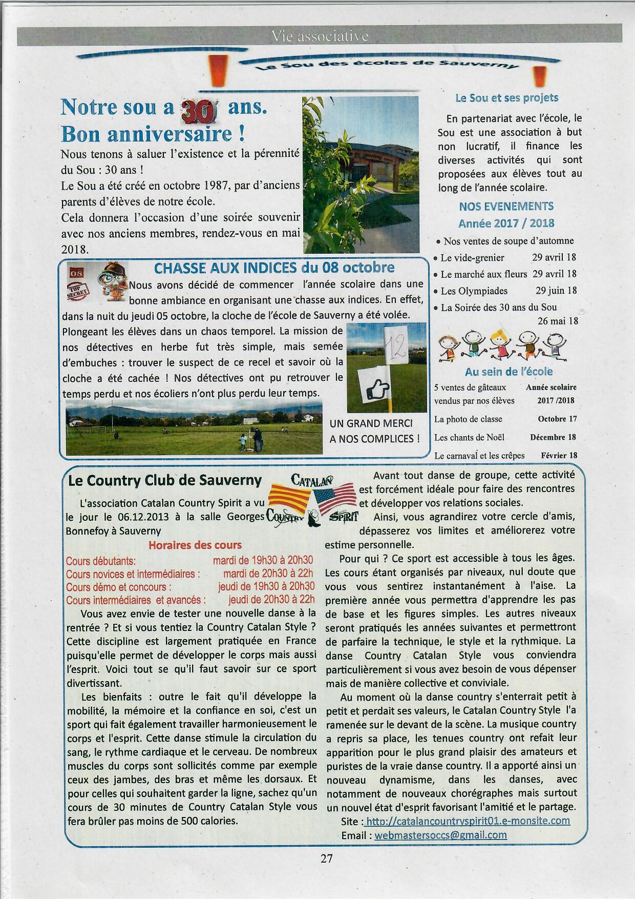 Bulletin municipal 2017
