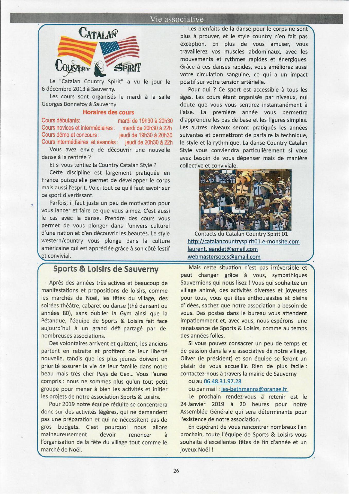 Bulletin municipal 2018